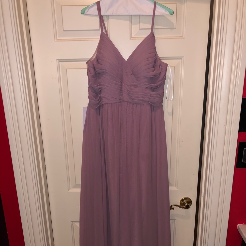Azazie Blake Vintage Mauve Bridesmaid Dress